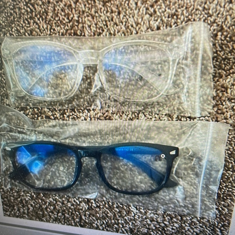 Pair of Blue Light Blocking glasses for computer gaming